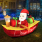 Santa Claus Christmas Inflatable Xmas Decorations - 1.35M