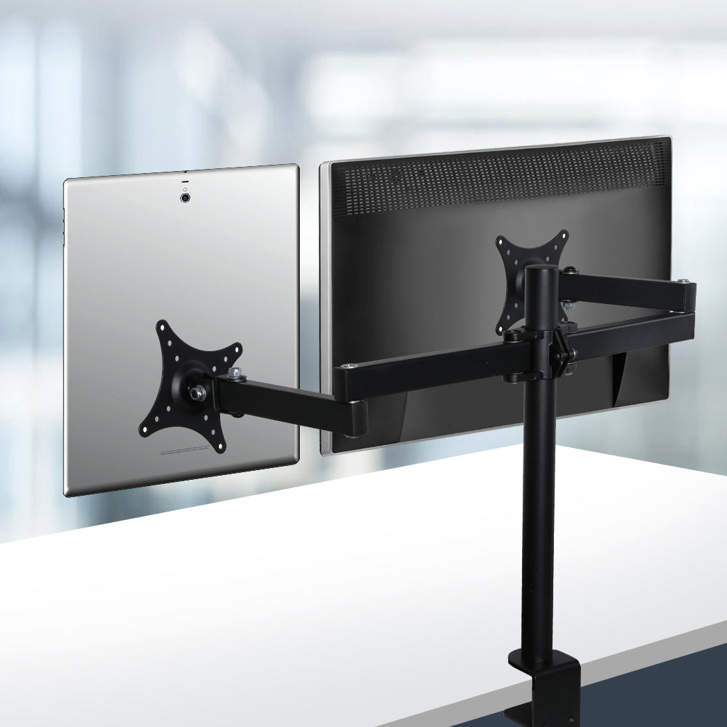 Monitor Bracket 2 Arm Display Stand