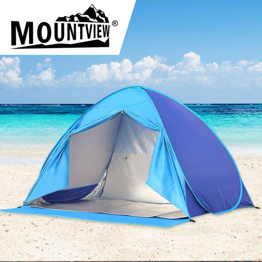 Pop Up Tents 2-3 Person Hiking Camping Tent Beach Portable Shelter