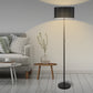 Modern Reading Light Led Floor Lamp Stand Decoration Indoor Classic Linen Fabric