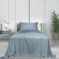 Single Dreamz 3pcs Single Size 100% Bamboo Bed Sheet Set Grey