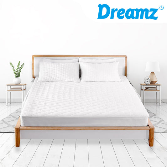 Queen DreamZ Fully Fitted Waterproof Microfiber Mattress Protector