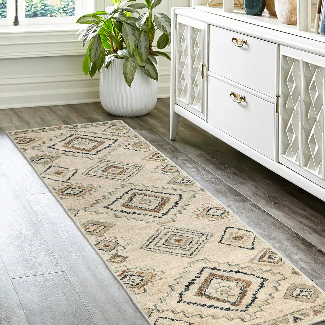 180x60cm Floor Rug Hallway Runner Washable