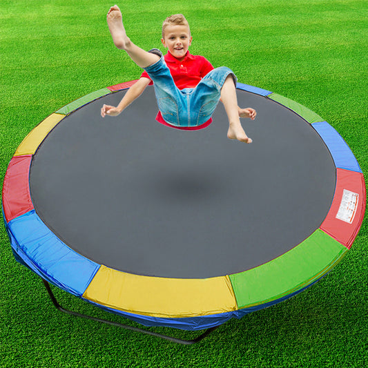 14ft Kids Trampoline Pad Replacement Mat Reinforced Outdoor Round Spring Cover