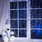 22M 500 LED Bulbs Curtain Fairy String Lights Outdoor Xmas Party Lights - Cool White