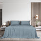 QUEEN 4-Piece 100% Bamboo Bed Sheet Set - Grey