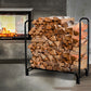 4ft Firewood Rack Holder Fireplace Tool