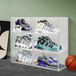 Stacked Shoe Box Acrylic Sneaker Display 6PC Clear