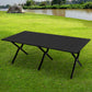 Folding Camping Table Portable - Black