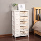 Chest Of 5 Drawers Wood Storage Cabinet Bedroom Furniture