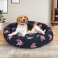 LARGE Dog Beds Washable Calming Pet Bedding - Navy