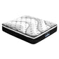 Nephrite Bed & Mattress Package with 32cm Mattress - Black Double