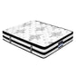 Gaiety Ensemble Bed Base & Mattress Package with 34cm Mattress - Grey Queen