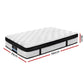 Jupiter Bed & Mattress Package with 31cm Mattress - Black Single