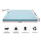 Queen Giselle Bedding Memory Foam Mattress Topper Cool Gel 10cm