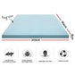 King Giselle Bedding Memory Foam Mattress Topper Cool Gel 8cm