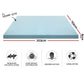 Queen Giselle Bedding Memory Foam Mattress Topper Cool Gel 8cm