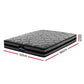 Amethyst Bed & Mattress Package with 22cm Mattress - Black Double