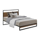 Neptune Bed & Mattress Package with 34cm Mattress - Black Single