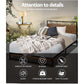 Florence Metal Bed Frame Base Platform - Black Single