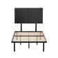 Sevie Bed Frame Metal Frame - Black King Single