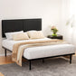 Sevie Bed Frame Metal Frame - Black Queen