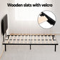 Norie Bed Frame Metal Frame - Black King Single