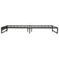 Scott Metal Bed Frame Base Foundation - Black Double