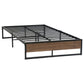 Scott Metal Bed Frame Base Foundation - Black King Single