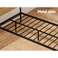 Hayden Metal Bed Frame - Black King Single