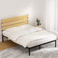 Hayden Metal Bed Frame - Black Queen