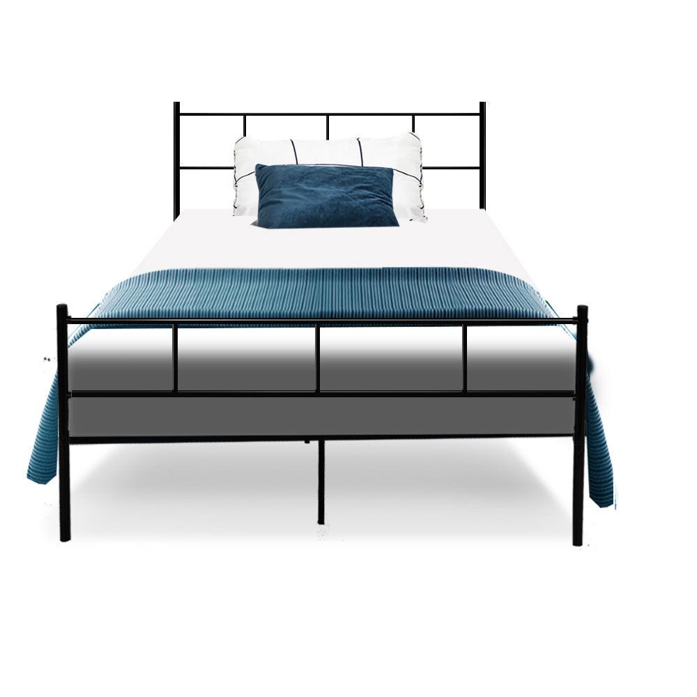 Luanda Metal Bed Frame Platform Foundation Base - King Single