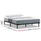 Dane Metal Bed Frame Base Platform - Black Queen