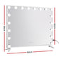 80x65cm Makeup Mirror Hollywood Vanity with LED - Light White