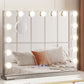 Bluetooth Makeup Mirror with Light Hollywood LED Vanity Dimmable 58X46