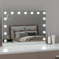 Bluetooth Makeup Mirror 80x58cm Hollywood with Light Vanity Wall 15 LED