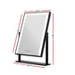 LED Makeup Mirror Hollywood Standing Mirror Tabletop Vanity Black