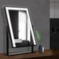 LED Makeup Mirror Hollywood Standing Mirror Tabletop Vanity Black