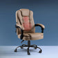 Artiss 2 Point Massage Office Chair Pu Leather Espresso