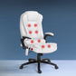 Artiss 8 Point Massage Office Chair Heated Seat Recliner Pu White