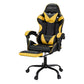 Artiss 2 Point Massage Gaming Office Chair Footrest Yellow