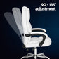 Artiss Executive Office Chair Leather Recliner White