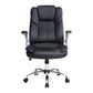 Artiss Executive Office Chair Leather Tilt Black