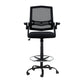 Artiss Office Chair Drafting Stool Mesh Chairs Black