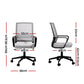 Artiss Mesh Office Chair Computer Gaming Desk Chairs Work Study Mid Back Grey