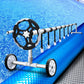 Solar Swimming Pool Cover Roller 10x4m Blanket Bubble Heater 500Micron