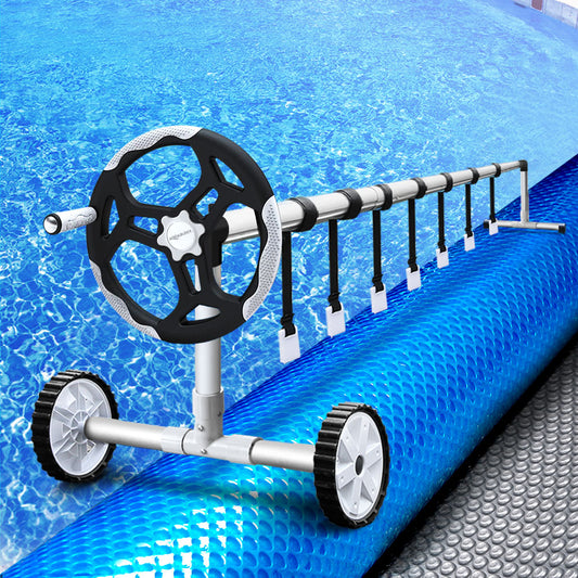 Pool Cover Roller Swimming Pools Covers Wheel Solar Blanket 10.5x4.2M