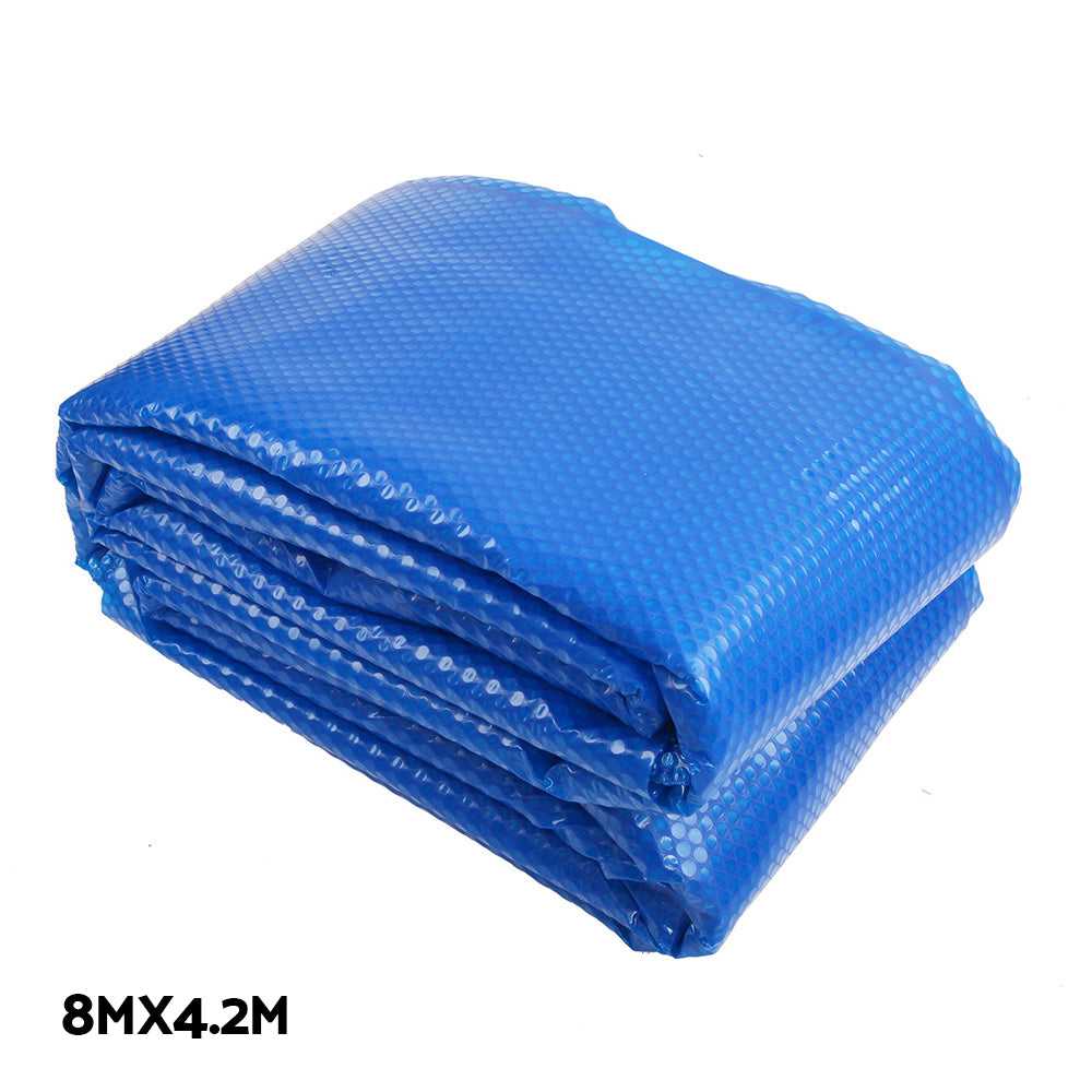 Pool Cover Roller Covers Solar Blanket 500 Micron Swimming 8x4.2M