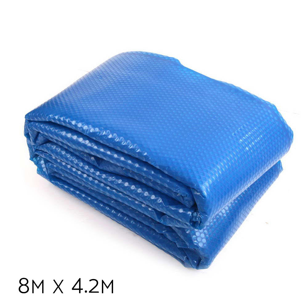 8mx4.2m Solar Swimming Pool Cover 500 Micron Outdoor Blanket