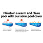 8mx4.2m Solar Swimming Pool Cover 400 Micron Outdoor Bubble Blanket